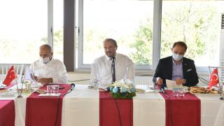 TURAN HANÇERLİ, 3. BÖLGE BELEDİYE BAŞKANLAR TOPLANTISINA EV SAHİPLİĞİ YAPTI