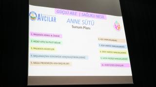 AVCILAR BELEDİYESİ’NDEN BİR İLK DAHA; ANNE SÜTÜ BİLİNÇLENDİRME EĞİTİMLERİ BAŞLADI